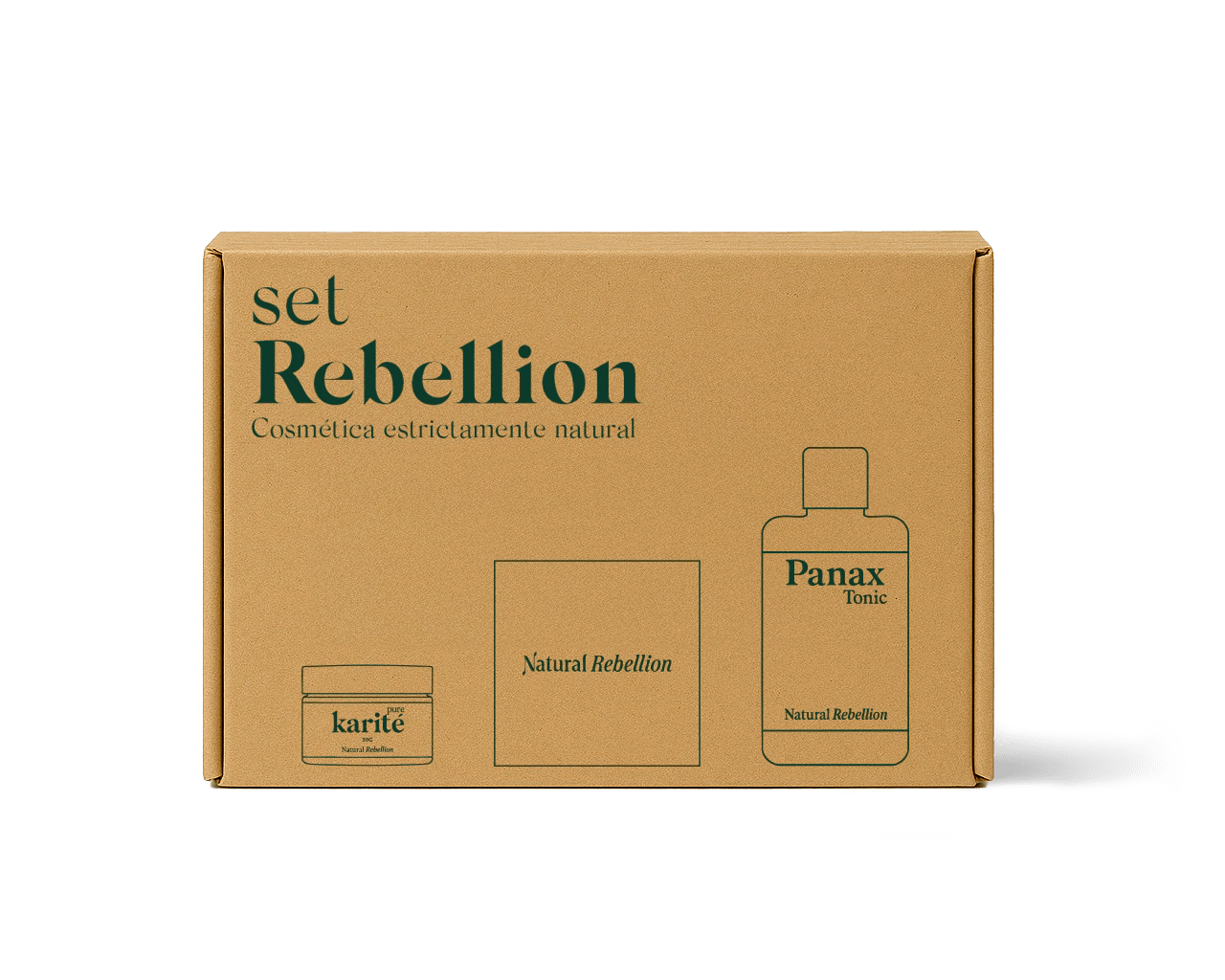 Kit Iniciación Comética Natural Rebelion Natura - Tía blanca