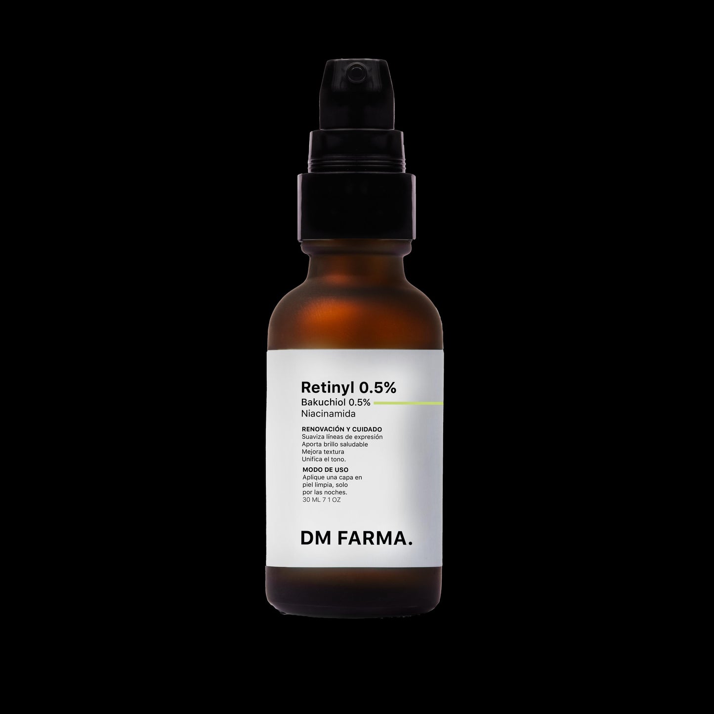 Suero Facial con Retinyl Palmitate al 0.5% y Bakuchiol al 0.5%